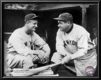 Lou Gehrig & Babe Ruth