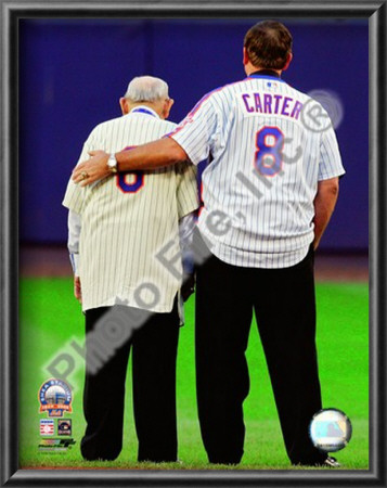 Yogi Berra & Gary Carter Final Game at Shea Stadium 2008