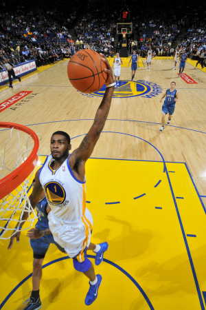 Buy Minnesota Timberwolves v Golden State Warriors: Dorell Wright at AllPosters.com