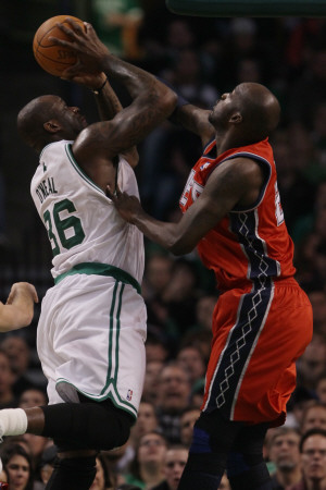 New Jersey Nets v Boston Celtics: Shaquille O