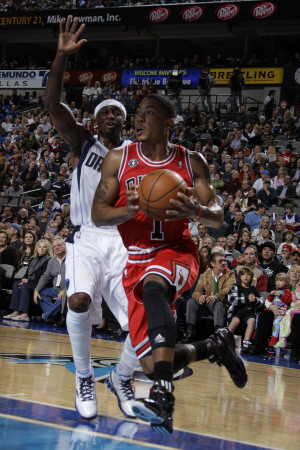 Chicago Bulls v Dallas Mavericks: Derrick Rose and Jason Terry Poster