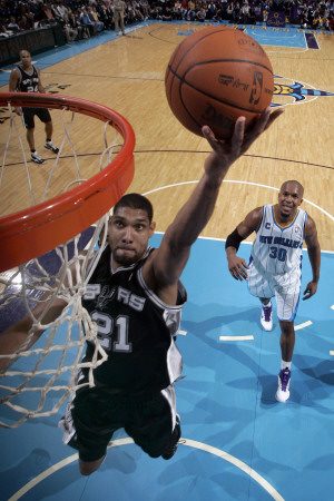 San Antonio Spurs v New Orleans Hornets: Tim Duncan