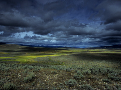 Buy A Storm Building over the Plains of Southern Colorado at AllPosters.com