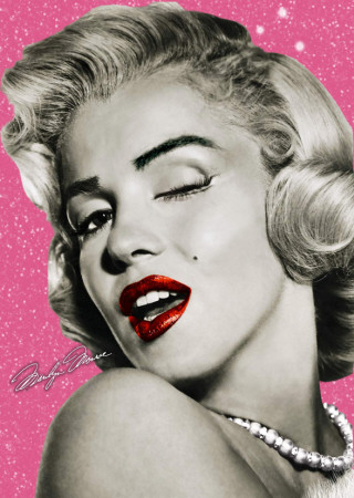 MARILYN MONROE - Wink, 3-D Poster