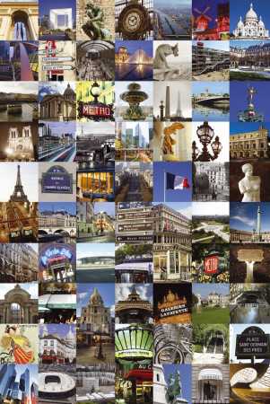 PARIS COLLAGE Posters