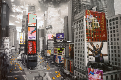 NEW YORK - Times square Aerial