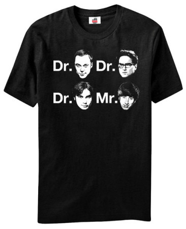 Big Bang Theory - Dr. & Mr. Faces