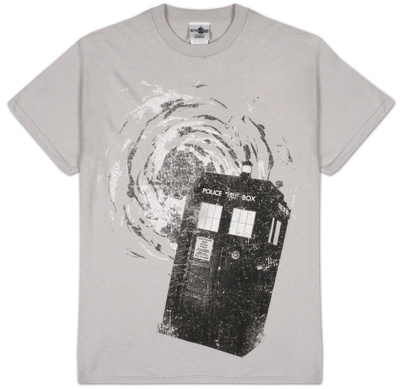 Dr Who - B&W Tardis New Logo