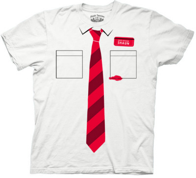 Shaun of the Dead - Shirt And Tie Men