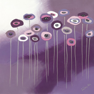 Purple Flowers I