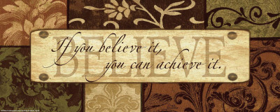 Word to Live By, Believe