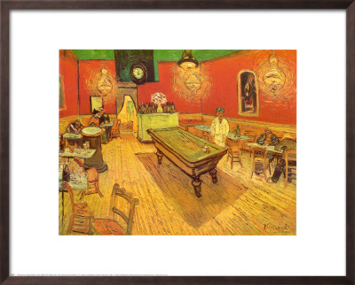 Buy The Night Caf? in the Place Lamartine in Arles, c.1888 at AllPosters.com