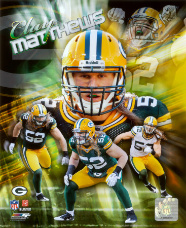 Clay Matthews 2011 Portrait Plus