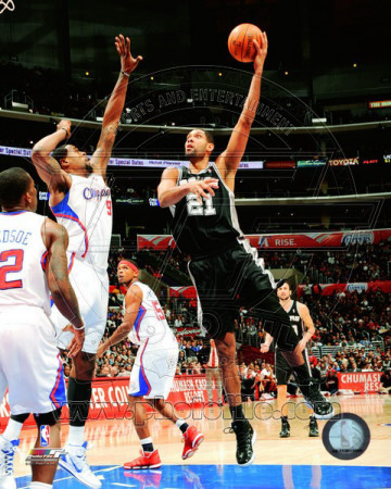 Tim Duncan 2010-11 Action