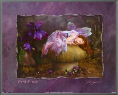 Buy Girl Asleep on Mushroom at AllPosters.com