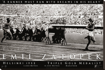 Emil Zatopek: 1952 Triple Gold Medalist