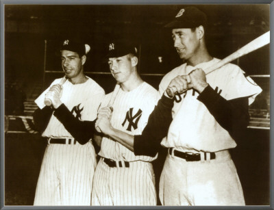 Joe DiMaggio, Mickey Mantle and Ted Williams, 1951 Poster