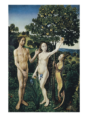 Diptych: the Fall of Man and the Lamentation