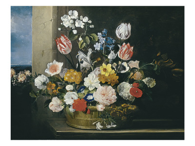 Flowers in a Basket