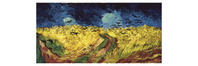 Buy Wheat Field with Crows at AllPosters.com