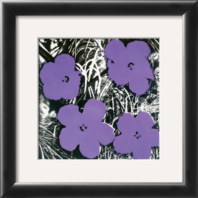 Flowers, c.1965 (Purple) Framed Art Print