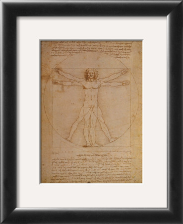 Buy Vitruvian Man, c.1492 at AllPosters.com