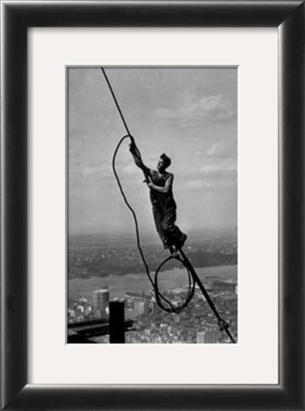 Icarus Atop Empire State Building