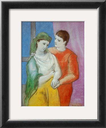 The Lovers Framed Art Print