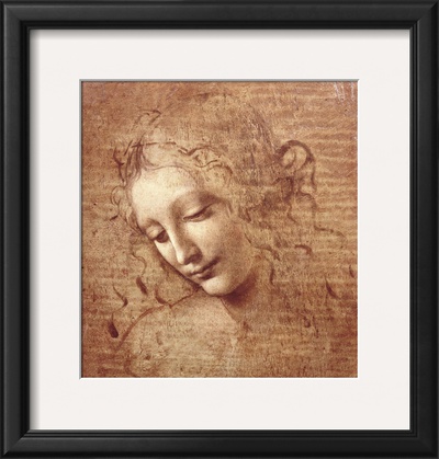 Buy Female Head (La Scapigliata), c.1508 at AllPosters.com