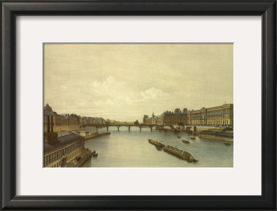 View of the Louvre from the Seine