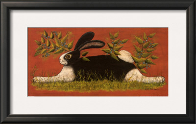 Red Folk Bunny