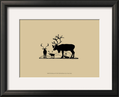 Elk Silhouette II