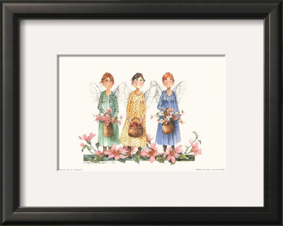 Three Sisters Framed Art Print