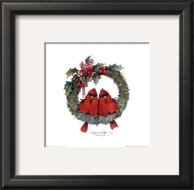 Merry Wreath II Framed Art Print