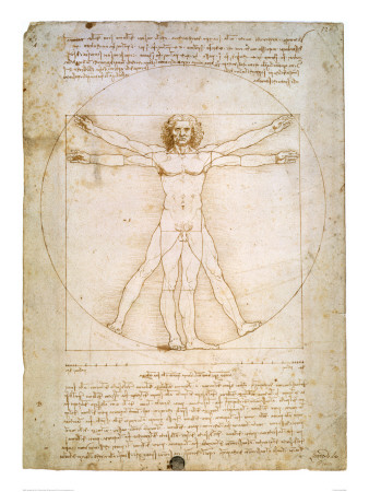 Buy Vitruvian Man, c.1492 at AllPosters.com