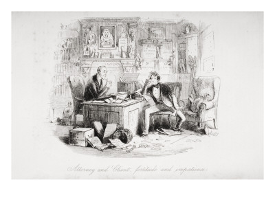 Attorney and Client, Fortitude and Impatience, Illustration from