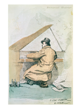 Emmanuel Chabrier, Cover Illustration from 