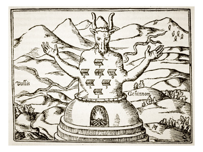 Moloch, Copy of an Illustration from 
