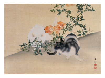 Two Cats, Illustration from 
