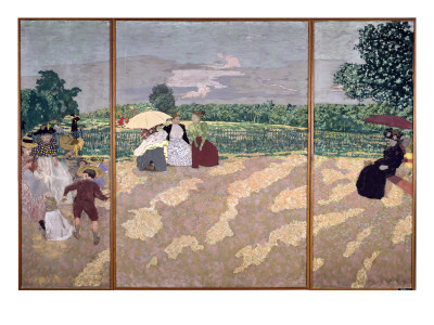 The Public Gardens: the Nurses, the Conversation and the Red Umbrella, 1894