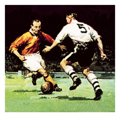 Stanley Matthews About to Win His One Cup Winner