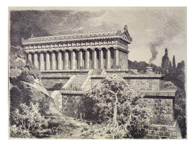 Temple of Diana at Ephesus from a Series of the 