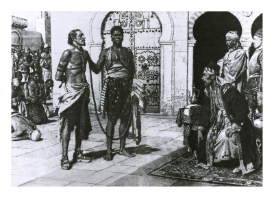 Cervantes Brought before Hassan Pasha, the King of Algiers