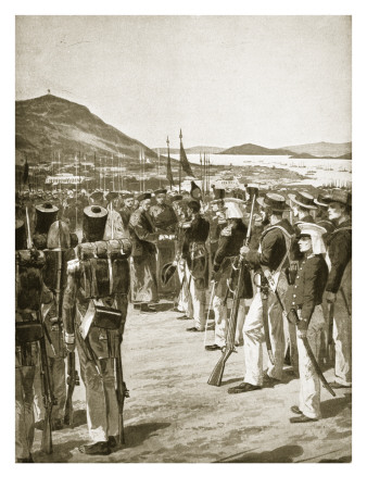 The Cession of Hong Kong to the British, 1841