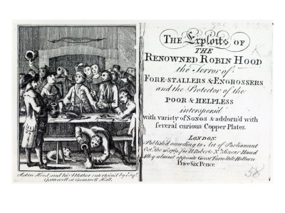 Robin Hood and His Mother Entertained by Esq Gamnell at Gamnell Hall