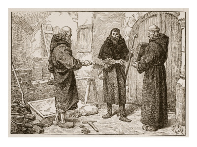 Reception of Lanfranc by Herlwin Giclee Print