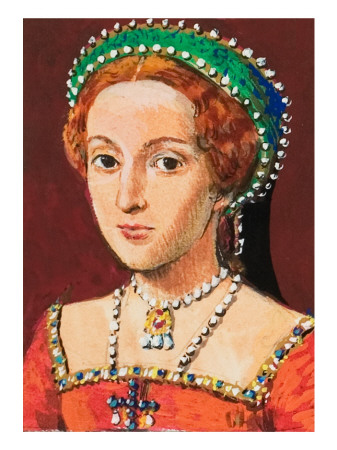 Queen Elizabeth as a Young Woman