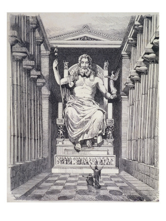 Statue of Olympian Zeus by Pheidias