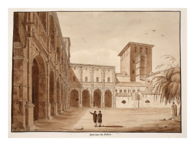 Inside the Palazzo Di Venezia, 1833