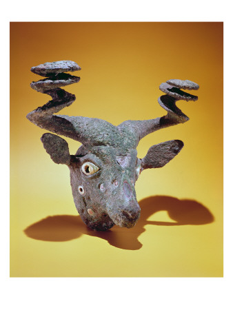 Head of a Bull, from Iraq, C.2000 Bc